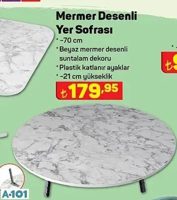 MERMER DESENLİ YER SOFRASI MERMER DESENLİ YER SOFRASI